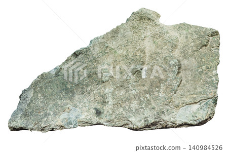 natural tinguaite rock isolated on white natural tinguaite rock isolated on white 140984526