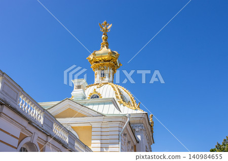 roof of Heraldic corpus of Grand Peterhof Palace roof of Heraldic corpus of Grand Peterhof Palace 140984655