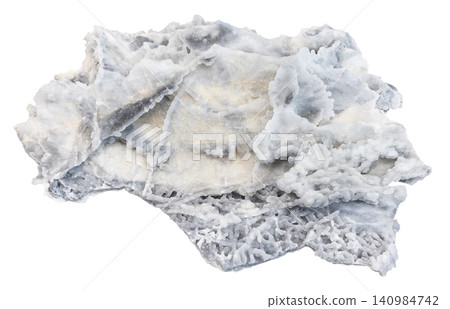 natural gray botryoidal chalcedony rock isolated natural gray botryoidal chalcedony rock isolated 140984742