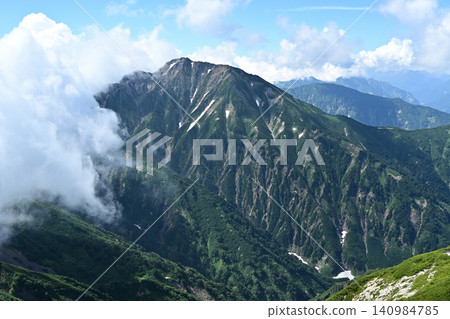 Mt. Karamatsu climb, Northern Alps, Nagano Prefecture 140984785