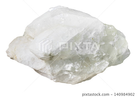 quartz rock isolated on white quartz rock isolated on white 140984902