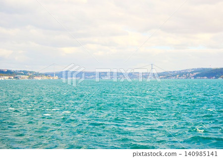 Istanbul as seen from the Bosphorus Strait Istanbul as seen from the Bosphorus Strait 140985141