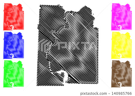 Hardin County, State of Tennessee (U.S. county, United States of America, USA, U.S., US) map vector illustration, scribble sketch Hardin map Hardin County, State of Tennessee (U.S. county, United States of America, USA, U.S., US) map vector illustration, scribble sketch Hardin map 140985766