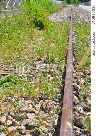 Remains of a disused railway line in Petite Ceinture, 19th arrondissement of Paris (June 14, 2026) Remains of a disused railway line in Petite Ceinture, 19th arrondissement of Paris (June 14, 2026) 140986086