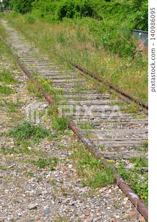 Remains of a disused railway line in Petite Ceinture, 19th arrondissement of Paris (June 14, 2026) Remains of a disused railway line in Petite Ceinture, 19th arrondissement of Paris (June 14, 2026) 140986095