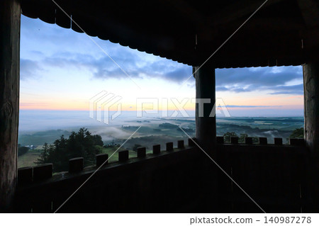 Sea of clouds as seen from Shin-Arashiyama Observatory Sea of clouds as seen from Shin-Arashiyama Observatory 140987278
