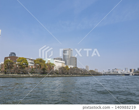 Osaka, the city of water, the refreshing breath of the city 140988219