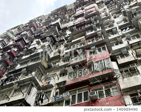 Hong Kong, Monster Mansion (Yik Fat Building) Hong Kong, Monster Mansion (Yik Fat Building) 140989490