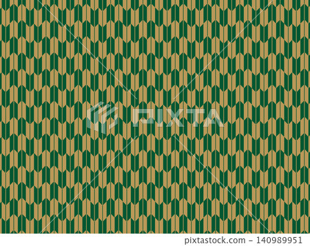 Counterfeit gold and a dark green arrow feather pattern background Counterfeit gold and a dark green arrow feather pattern background 140989951