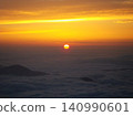 Sunrise seen from the summit 140990601