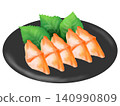 Aka shell sashimi 140990809