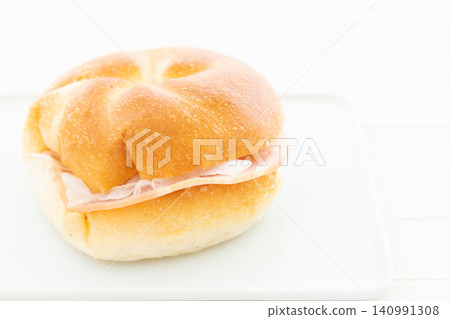 Delicious Kaiser sandwich Delicious Kaiser sandwich 140991308