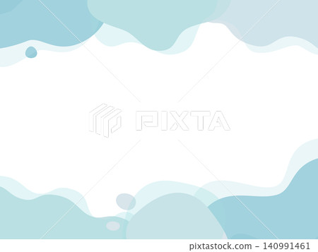 A fluid shapeframe resembling a puddle. A fluid shapeframe resembling a puddle. 140991461