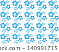 Nemophila pattern wallpaper/background material 140991715