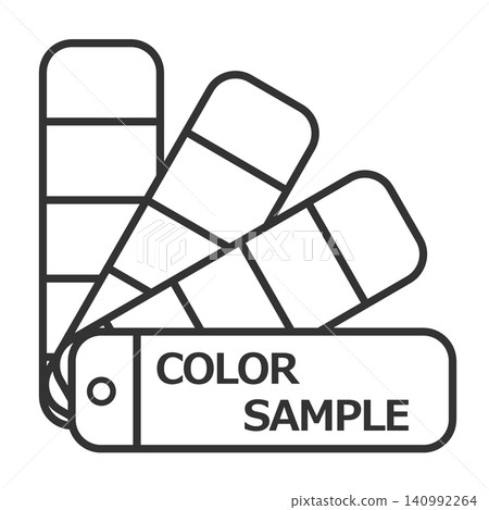 Color swatches for selecting paint or finish colors. Color swatches for selecting paint or finish colors. 140992264
