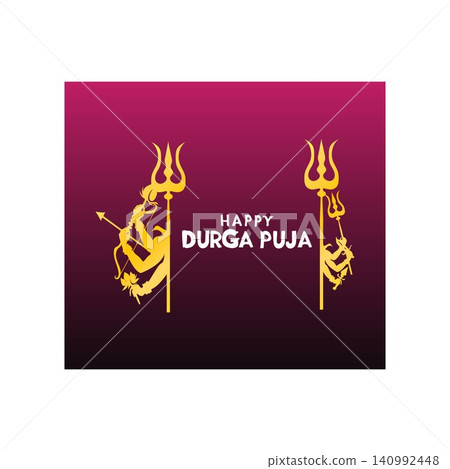 happy durga puja free vector illustration happy durga puja free vector illustration 140992448