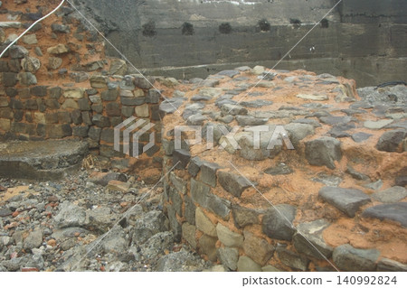 Scenery of Gunkanjima (Hashima Island) 140992824