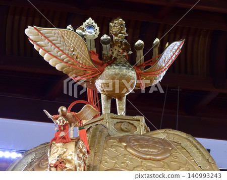 Gion Festival: Three large portable shrines (Yasaka Shrine Dance Hall) Gion Festival: Three large portable shrines (Yasaka Shrine Dance Hall) 140993243