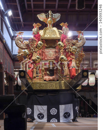 Gion Festival: Three large portable shrines (Yasaka Shrine Dance Hall) Gion Festival: Three large portable shrines (Yasaka Shrine Dance Hall) 140993246