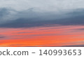 Beautiful sunset sky 140993653
