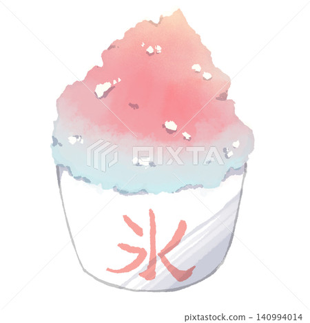 草莓刨冰 草莓刨冰 140994014