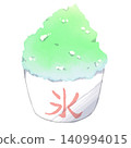 Shaved ice melon 140994015