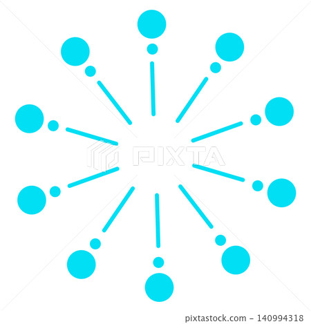 Light blue lines and circular patterns Light blue lines and circular patterns 140994318