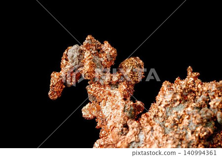 Close-up of brown cannabis buds on black background 140994361
