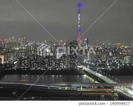 Sky tree night view Sky tree night view 140994627