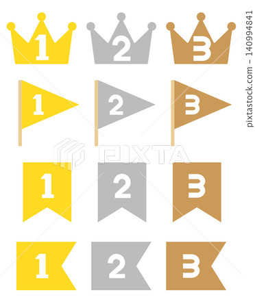 Summary of ranking crowns and flags Summary of ranking crowns and flags 140994841