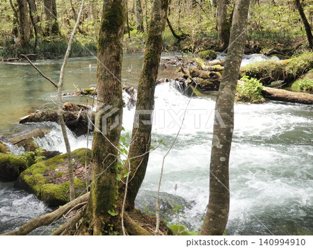 Small waterfall Small waterfall 140994910