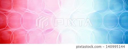 Abstract modern 3D background with overlapping glass circles and pink to blue gradient Abstract modern 3D background with overlapping glass circles and pink to blue gradient 140995144