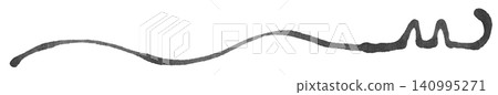 A line drawing of a cat with a soft marker effect (monochrome, part 5) A line drawing of a cat with a soft marker effect (monochrome, part 5) 140995271