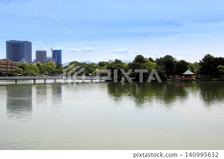 福岡市大濠公園的景色 福岡市大濠公園的景色 140995632