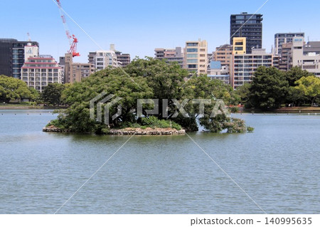 福岡市大濠公園的景色 福岡市大濠公園的景色 140995635