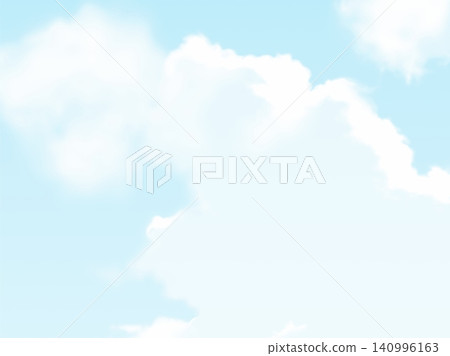 晴空萬裡,白雲朵朵_01 晴空萬裡,白雲朵朵_01 140996163