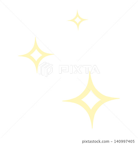 A simple, light yellow, sparkly effect. A simple, light yellow, sparkly effect. 140997405