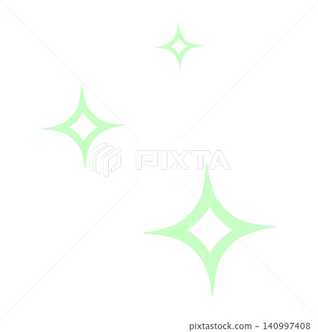 A simple, light green, sparkly effect. A simple, light green, sparkly effect. 140997408