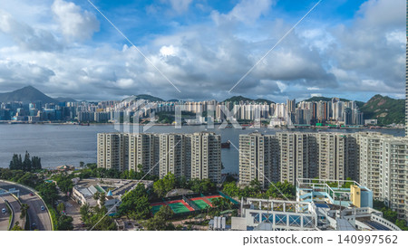 July 1 2026. Hong Kong Sai Wan Ho Residential Skyline July 1 2026. Hong Kong Sai Wan Ho Residential Skyline 140997562