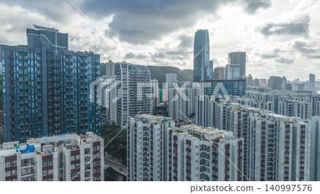 July 1 2026. Hong Kong Tai Koo Waterfront Skyline July 1 2026. Hong Kong Tai Koo Waterfront Skyline 140997576