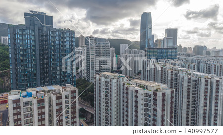 July 1 2026. Hong Kong Tai Koo Waterfront Skyline July 1 2026. Hong Kong Tai Koo Waterfront Skyline 140997577