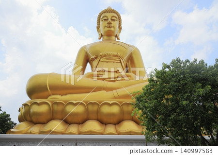 The Great Buddha of Wat Pak Nam (Bangkok, Thailand) The Great Buddha of Wat Pak Nam (Bangkok, Thailand) 140997583