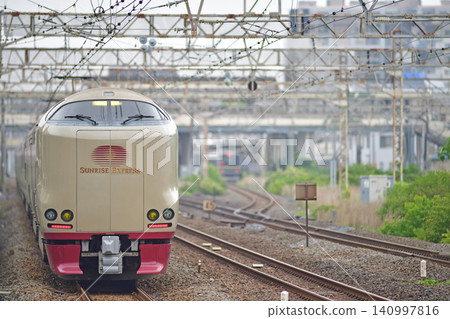 Tokaido Main Line, Hiratsuka, JR Central/JR West, 285 series, Sunrise Izumo, Sunrise Seto Tokaido Main Line, Hiratsuka, JR Central/JR West, 285 series, Sunrise Izumo, Sunrise Seto 140997816