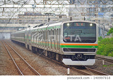 Tokaido Main Line, Hiratsuka, JR East, E231 series 1000 series, K-06 formation (Kozu) Tokaido Main Line, Hiratsuka, JR East, E231 series 1000 series, K-06 formation (Kozu) 140997818