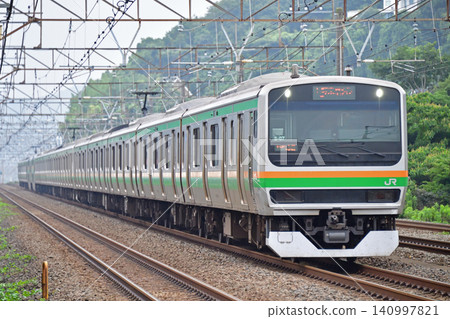 東海道本線,二宮大磯,JR東日本,E231系 1000系,S-07 列車(光津) 東海道本線,二宮大磯,JR東日本,E231系 1000系,S-07 列車(光津) 140997821