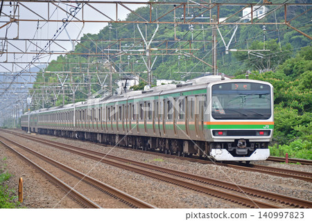 東海道本線,二宮 - 大磯,JR東日本,E231系 1000系,S-25編組(小津) 東海道本線,二宮 - 大磯,JR東日本,E231系 1000系,S-25編組(小津) 140997823