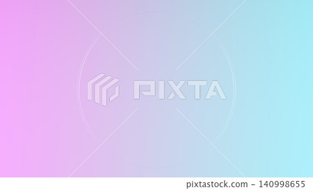 Abstract vibrant pastel gradient background with thin 3D circle frame pink and blue Abstract vibrant pastel gradient background with thin 3D circle frame pink and blue 140998655