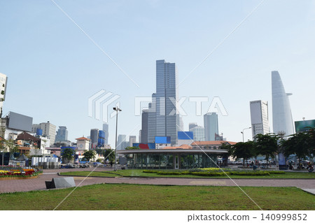 胡志明市中心街景 胡志明市中心街景 140999852
