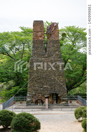 山口縣/世界遺產“萩反射爐” 140999861