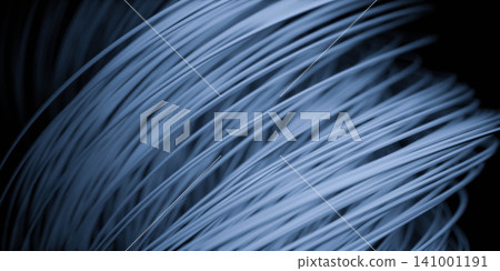 Blue curved lines abstract background Blue curved lines abstract background 141001191